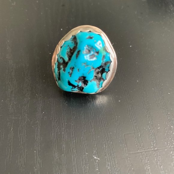 Sterling Turquoise Ring - Picture 1 of 7
